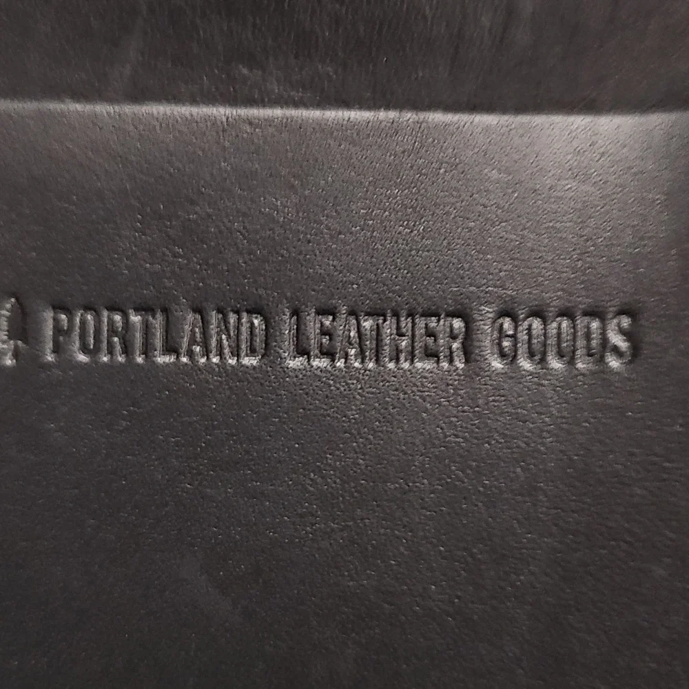 Portland Leather Goods Black Mini EUC - Picture 2 of 9
